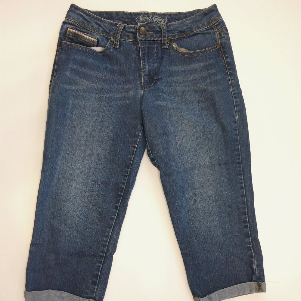 Faded Glory Women's Capri Jeans Size 8